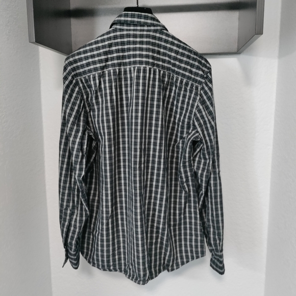 Men's Paper Denim & Cloth Plaid Shirt size Large - Picture 10 of 15